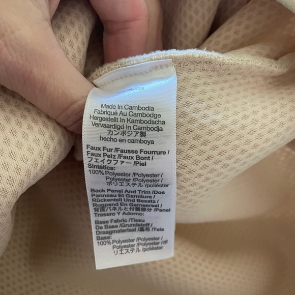 NWT- Madewell Faux Shearling Half-Zip Pullover - Picture 5 of 5